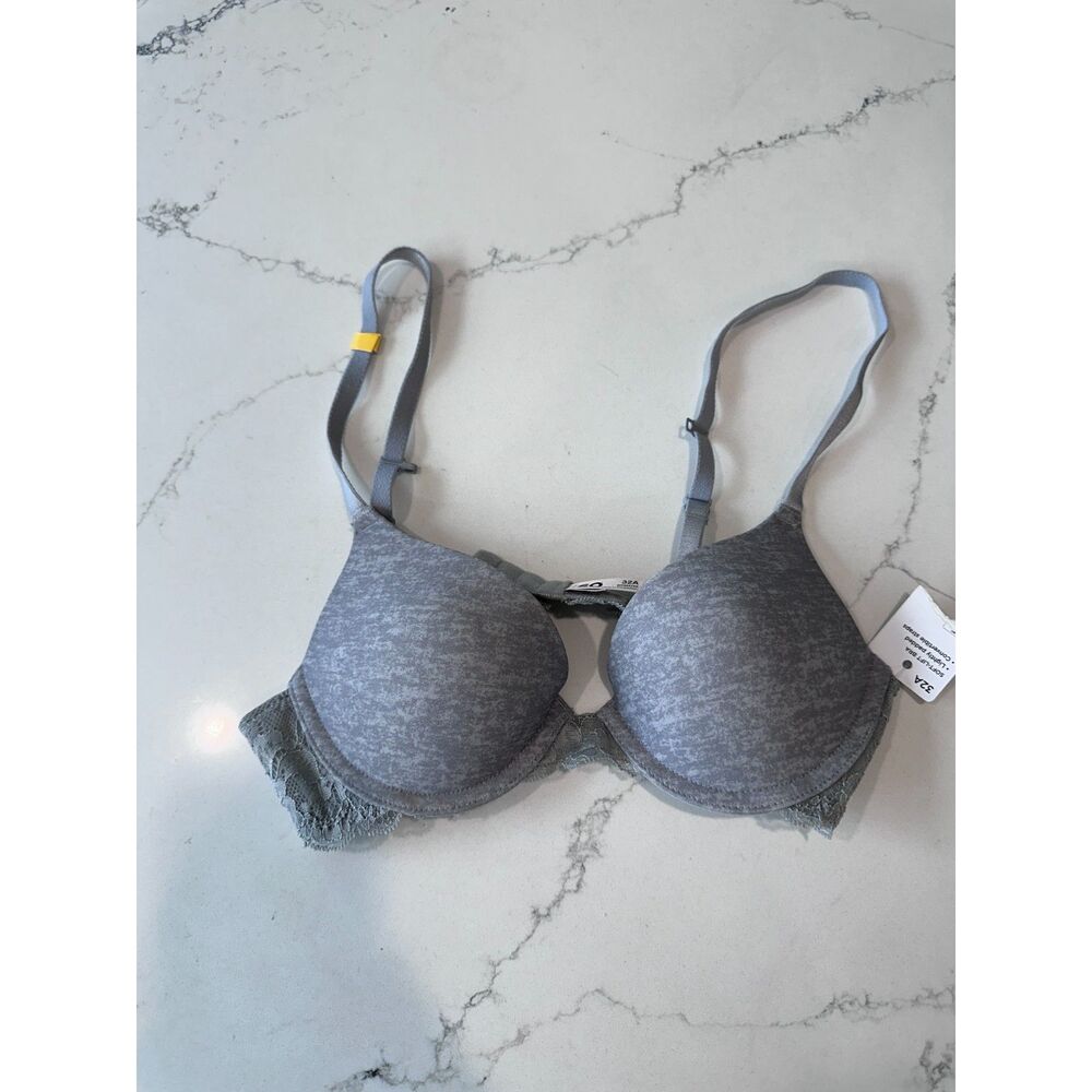 NWT Sonoma Soft Lift Bra Gray Size 32A